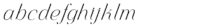 Finico Extra Light Italic FONT