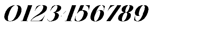Finico Heavy Italic Font OTHER CHARS