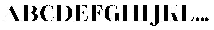 Finico Heavy Font UPPERCASE