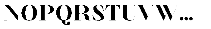 Finico Heavy Font UPPERCASE