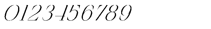 Finico Light Italic Font OTHER CHARS