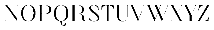 Finico Medium Font UPPERCASE