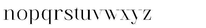 Finico Regular Font LOWERCASE