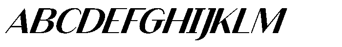 Finico Sans Extra Bold Italic Font UPPERCASE