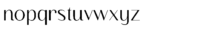 Finico Sans Regular Font LOWERCASE