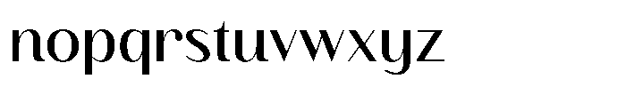 Finico Sans Semi Bold Font LOWERCASE