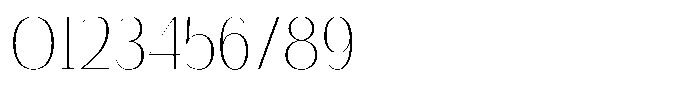 Finico Sans Thin Font OTHER CHARS