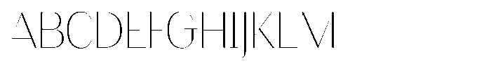 Finico Sans Thin Font UPPERCASE
