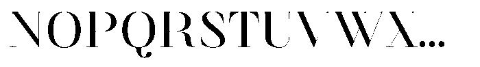 Finico Semi Bold Font UPPERCASE