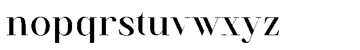 Finico Semi Bold Font LOWERCASE
