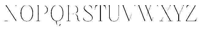 Finico Thin Font UPPERCASE