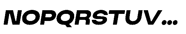 Finlado Black Oblique Font UPPERCASE