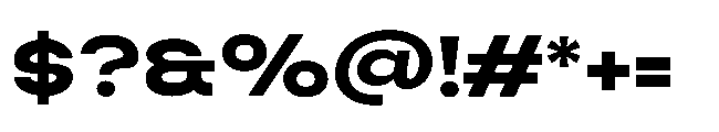 Finlado Black Font OTHER CHARS