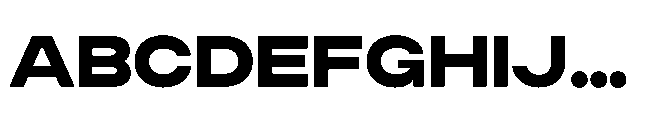Finlado Black Font UPPERCASE