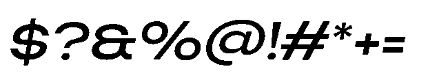 Finlado Semi Bold Oblique Font OTHER CHARS