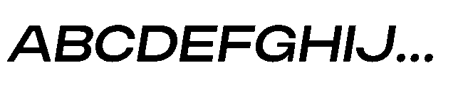 Finlado Semi Bold Oblique Font UPPERCASE