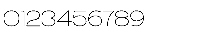 Finlado Thin Font OTHER CHARS