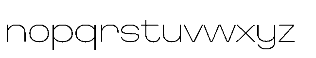 Finlado Thin Font LOWERCASE
