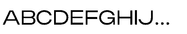 Finlado Variable Upright Font UPPERCASE