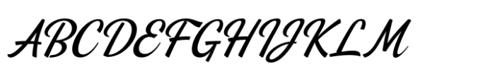 Finland Italic Font UPPERCASE
