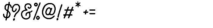 Finmore Regular Font OTHER CHARS