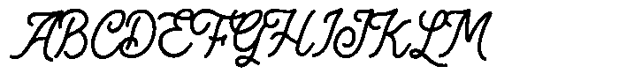 Finmore Stamp Font UPPERCASE