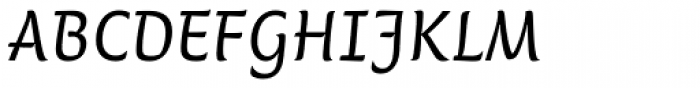 Finn Italic Font UPPERCASE