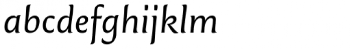 Finn Italic Font LOWERCASE