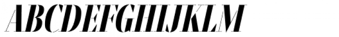 Fino Stencil Title Bold Italic Font LOWERCASE