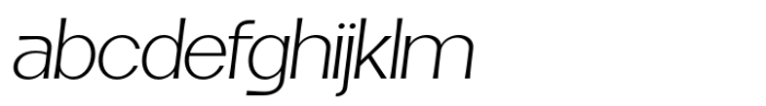 Fintalux Extra Light Expended Italic FONT