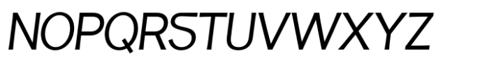 Fintalux Italic Font UPPERCASE
