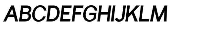 Fintalux Semi Bold Italic Font