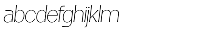 Fintalux Thin Italic FONT