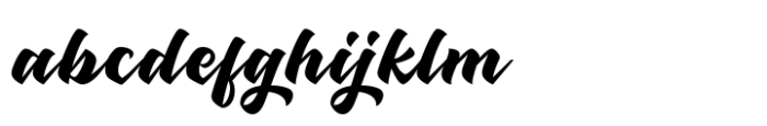 Fiolyta Font LOWERCASE