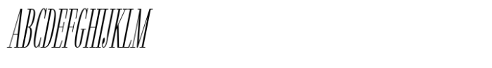 Fiona Pro Regular Italic Font UPPERCASE