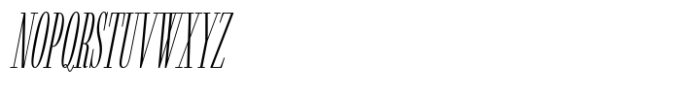 Fiona Pro Regular Italic Font UPPERCASE