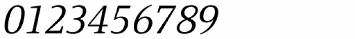 Fiona Serif Italic Font OTHER CHARS