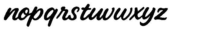 Fionelle Font LOWERCASE