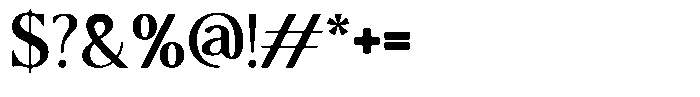 Fiorabela Font OTHER CHARS