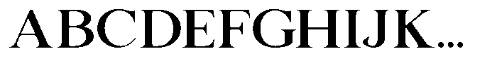 Fiorabela Font UPPERCASE