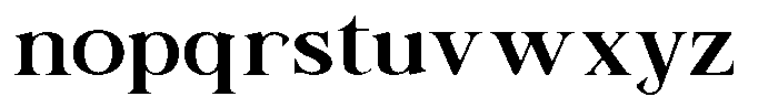 Fiorabela Font LOWERCASE