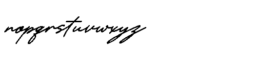 Fiorelyne Italic Font LOWERCASE
