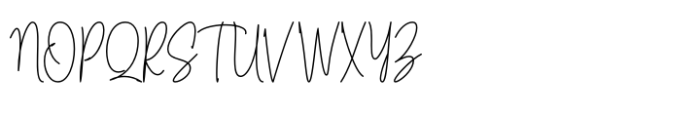 Fioretta Millano Regular Font UPPERCASE