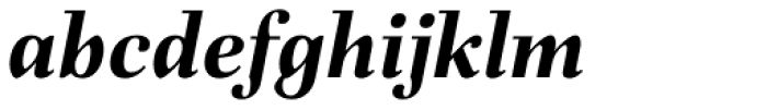 Fiorina Subhead Bold Italic Font LOWERCASE