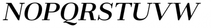 Fiorina Subhead Semi Bold Italic Font UPPERCASE