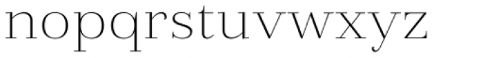 Fiorina Subhead Thin Font LOWERCASE