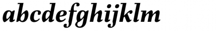 Fiorina Text Bold Italic Font LOWERCASE