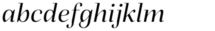 Fiorina Title Italic Font LOWERCASE