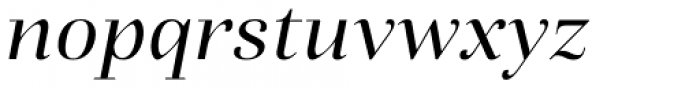 Fiorina Title Italic Font LOWERCASE