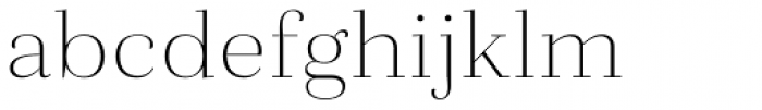 Fiorina Title Thin Font LOWERCASE